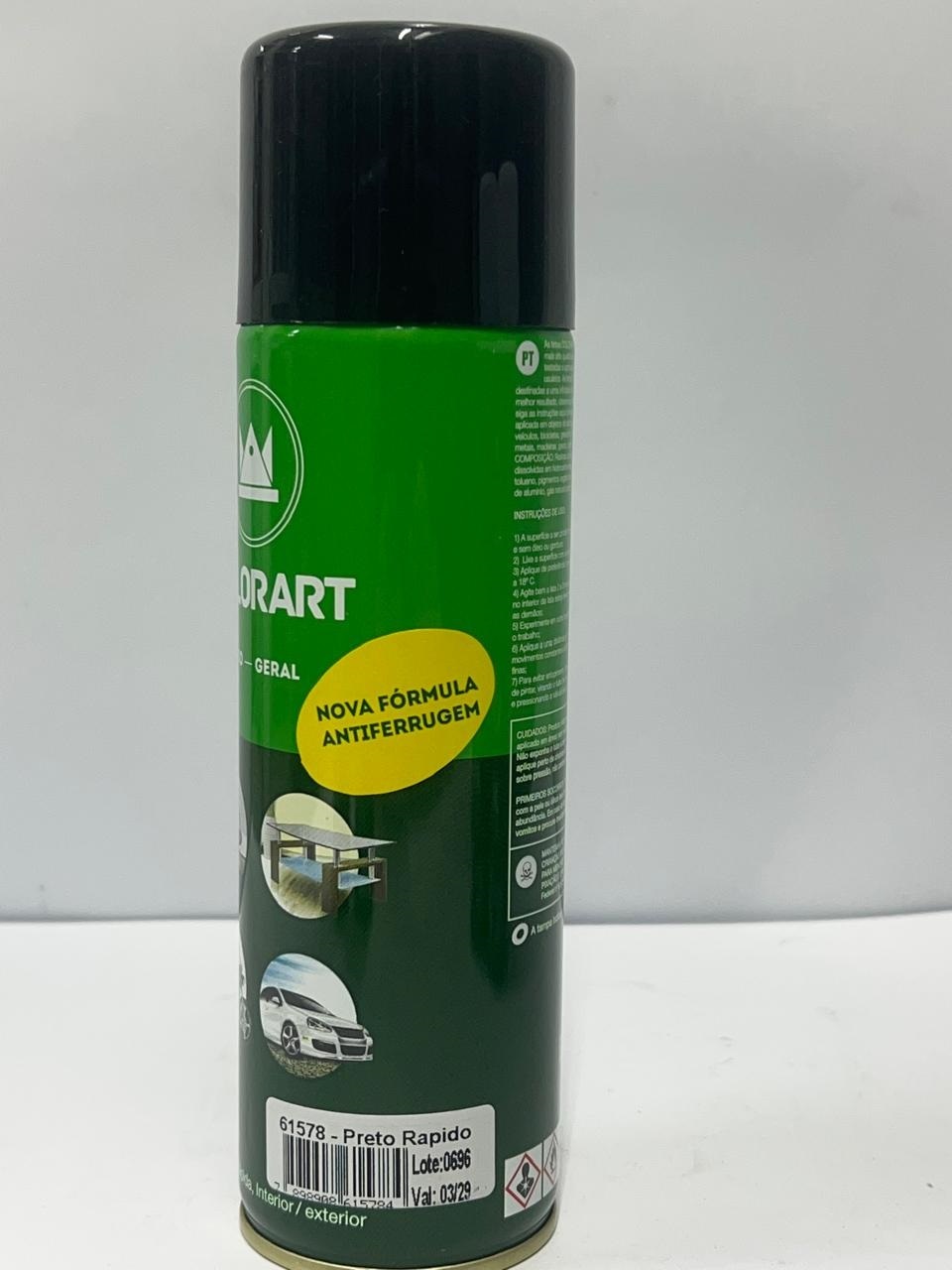 COLORART USO GERAL PRETO BRILHANTE 300ML